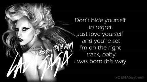 lady gaga born this way crossword|born this way lady gaga lyrics.